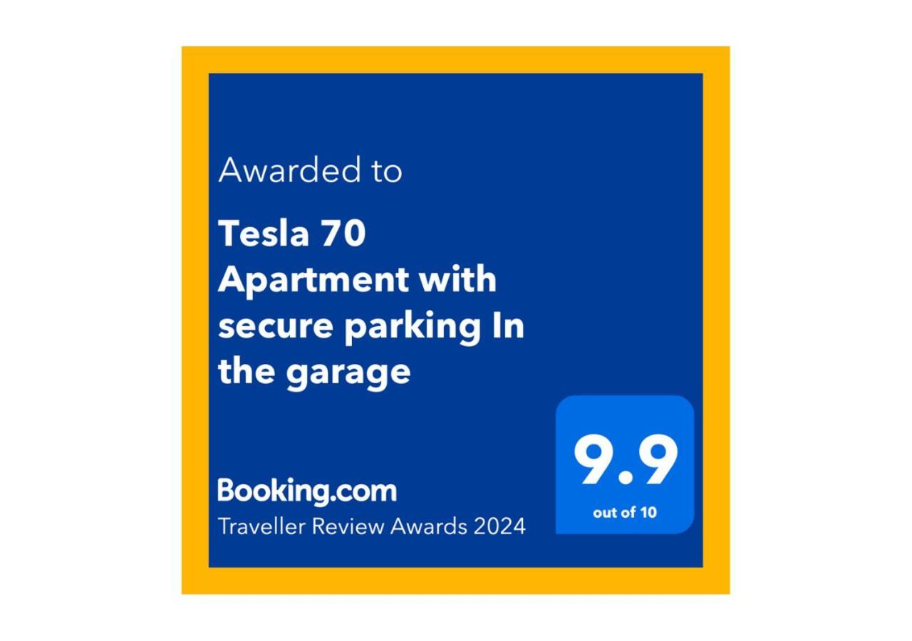 Tesla 70 Apartment With Secure Parking In The Garage Novi Sad Eksteriør bilde